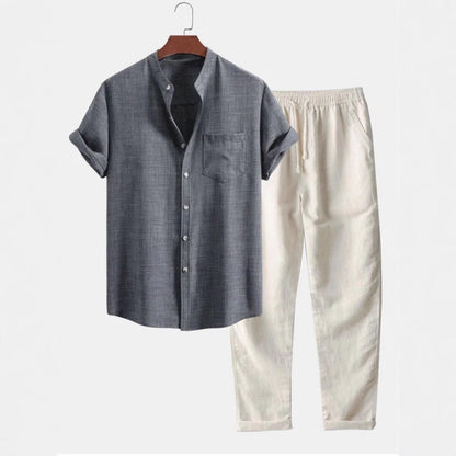 Urban Gents | Short Sleeved Shirt & Pant set