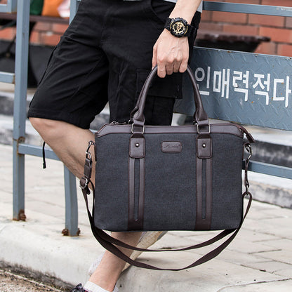 Urban Gents | Men’s Canvas Business Messenger Bag