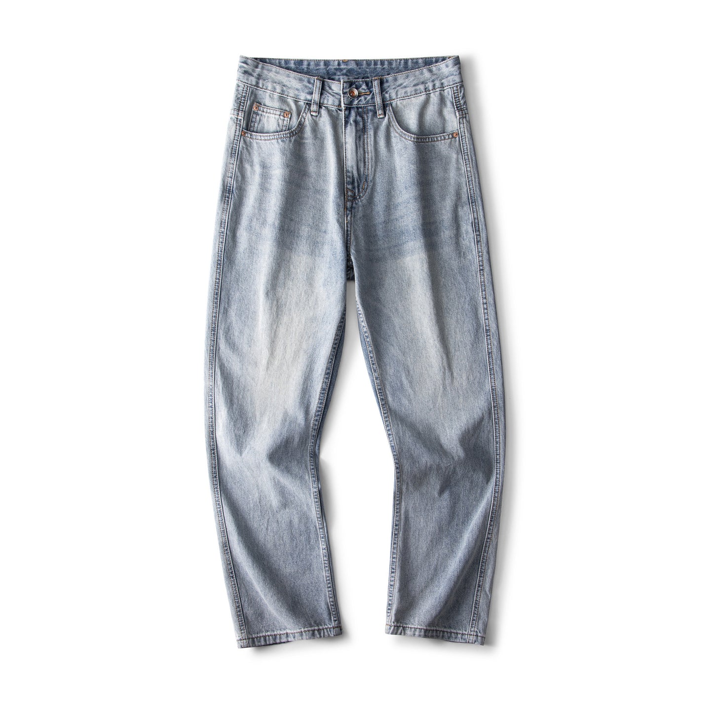 Urban Gents | Washed Vintage Wide-Leg Trousers