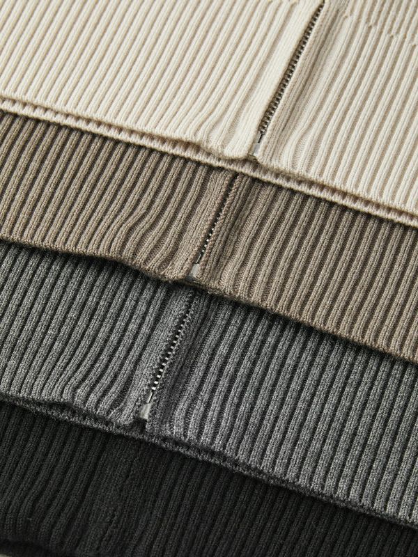 Urban Gents Knit Zip-Collar Sweater