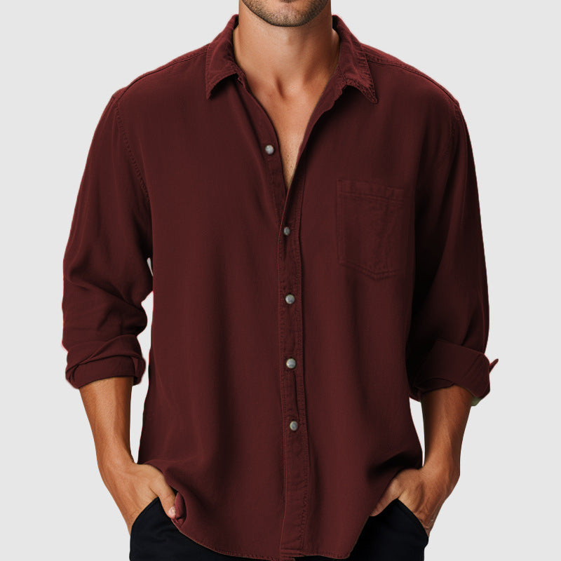 Urban Gents | Pure Color Beach Shirt
