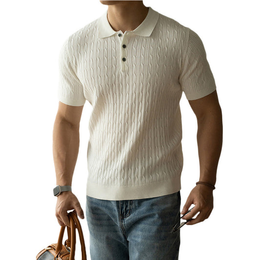 Urban Gents | Textured knit polo