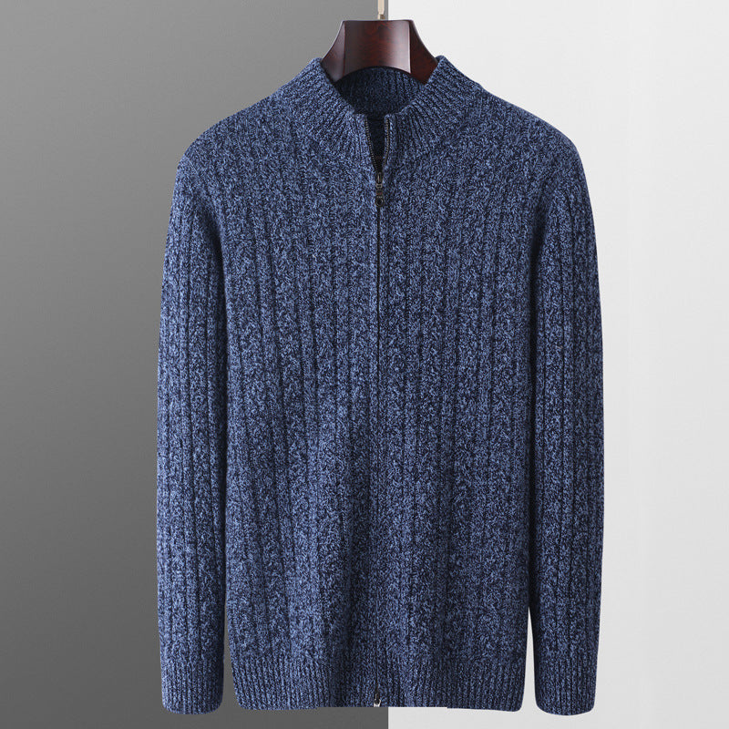Urban Gents Wool Sweater – Stand Collar