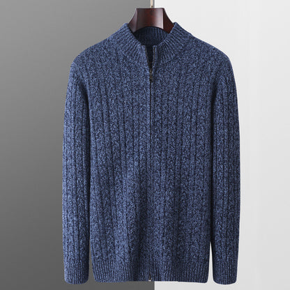 Urban Gents Wool Sweater – Stand Collar