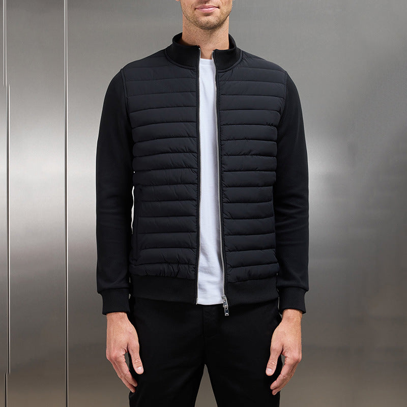 Lightweight stand-up collar jacket