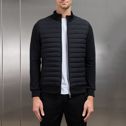 Lightweight stand-up collar jacket
