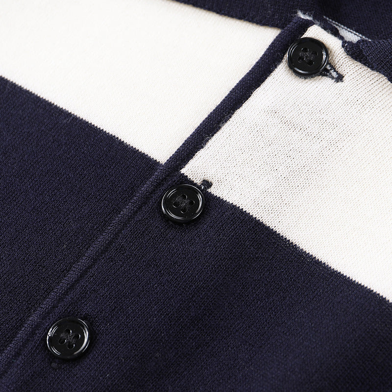 Urban Gents | Jacquard Slim Knit Sweater