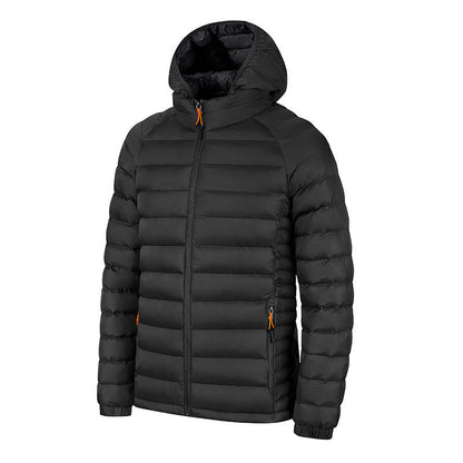 Urban Gents | Hooded Striped Cotton Padded Jacket